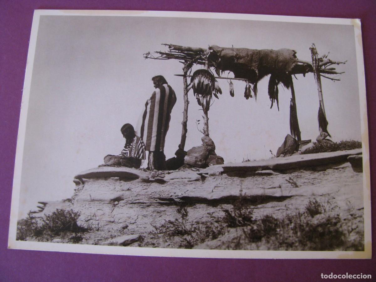 Postales: POSTAL DE EE.UU. ED. AZUSA 2000. NATIVOS AMERICANOS. TRIBUTE TO THE DEAD. BLACKFOOT