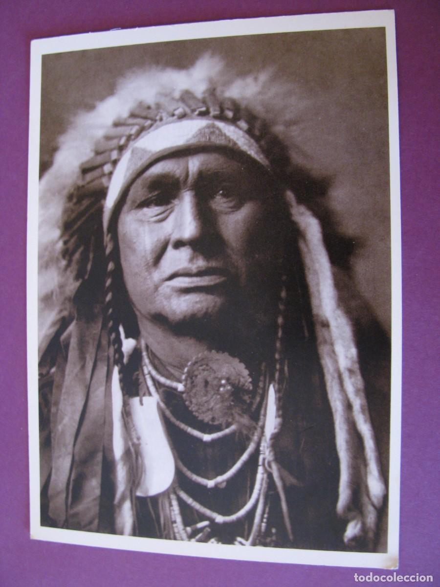 Postales: POSTAL DE EE.UU. ED. AZUSA 2000. NATIVOS AMERICANOS. WHITE MAN RUNS HIM. MIASTASHEDEKAROOS.