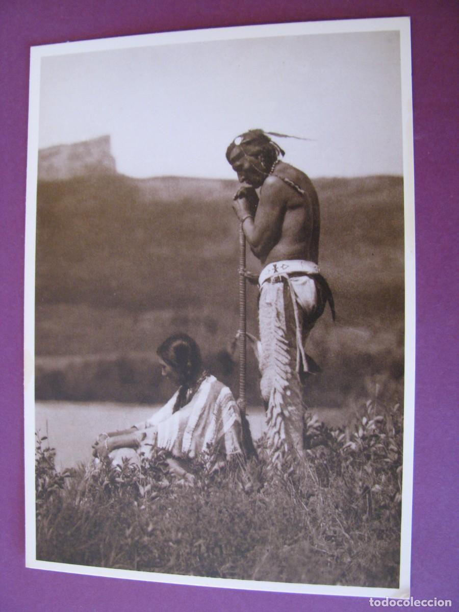Postales: POSTAL DE EE.UU. ED. AZUSA 1994. NATIVOS AMERICANOS. MEDITATION, BLACKFOOT.