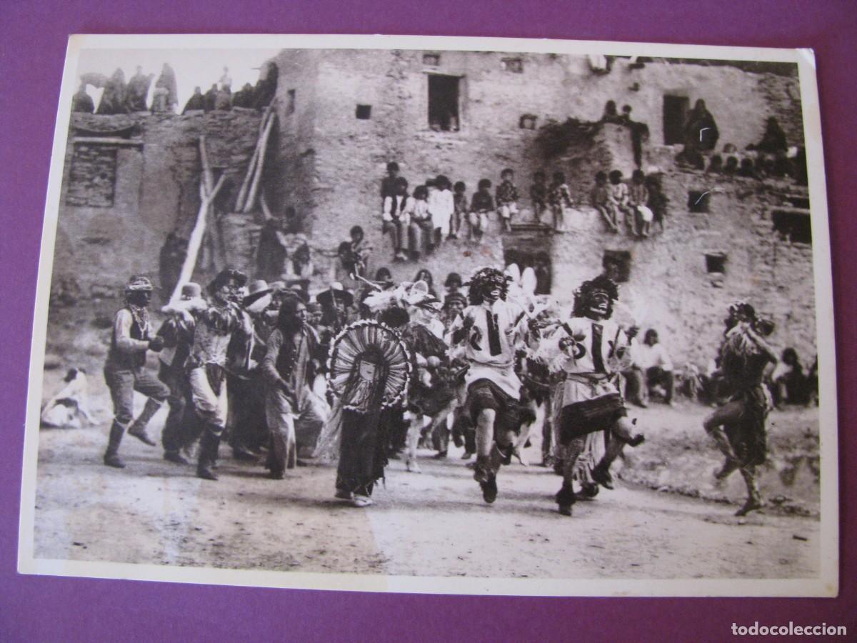 Postales: POSTAL DE EE.UU. ED. AZUSA 1994. NATIVOS AMERICANOS. BUFFALO DANCE AT HANO, FIRST MESA, HOPI