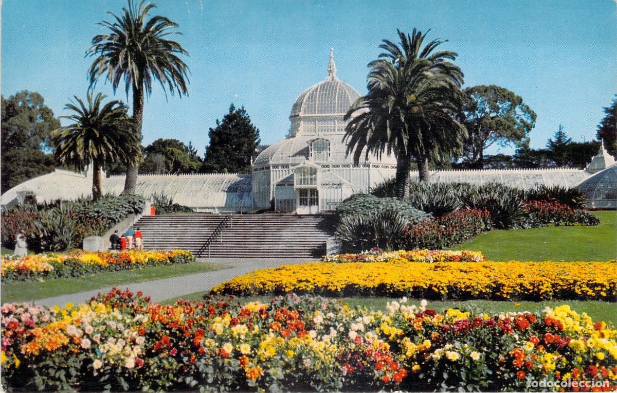 Cartes Postales: Postal del Conservatorio de Flores en San Francisco