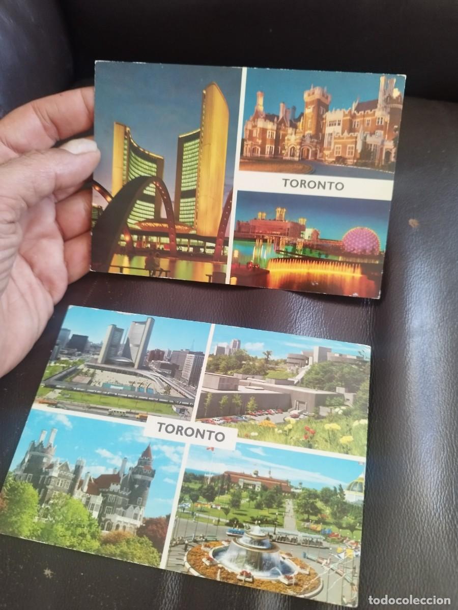 Postales: Dos tarjetas postales de Toronto, ontario, Canad&aacute;.
