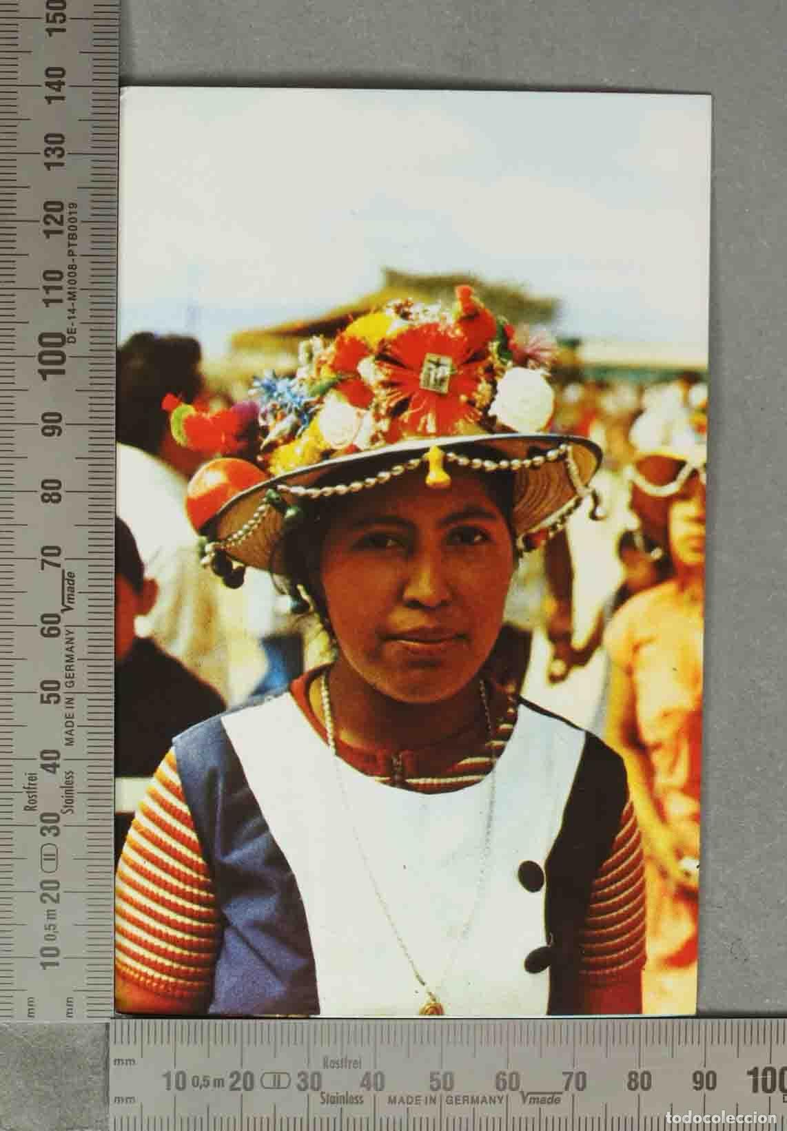 Postales: POSTAL. Peregrino CriolloNative Pilgrim HONDURAS