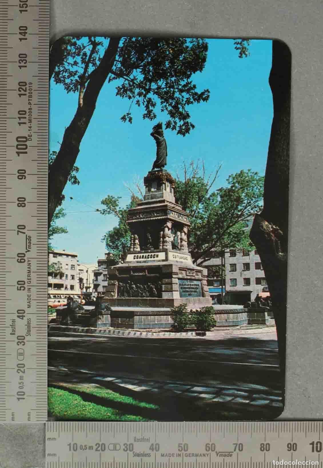 Postales: POSTAL. Mexico - Monumento a Cuauhtemoc
