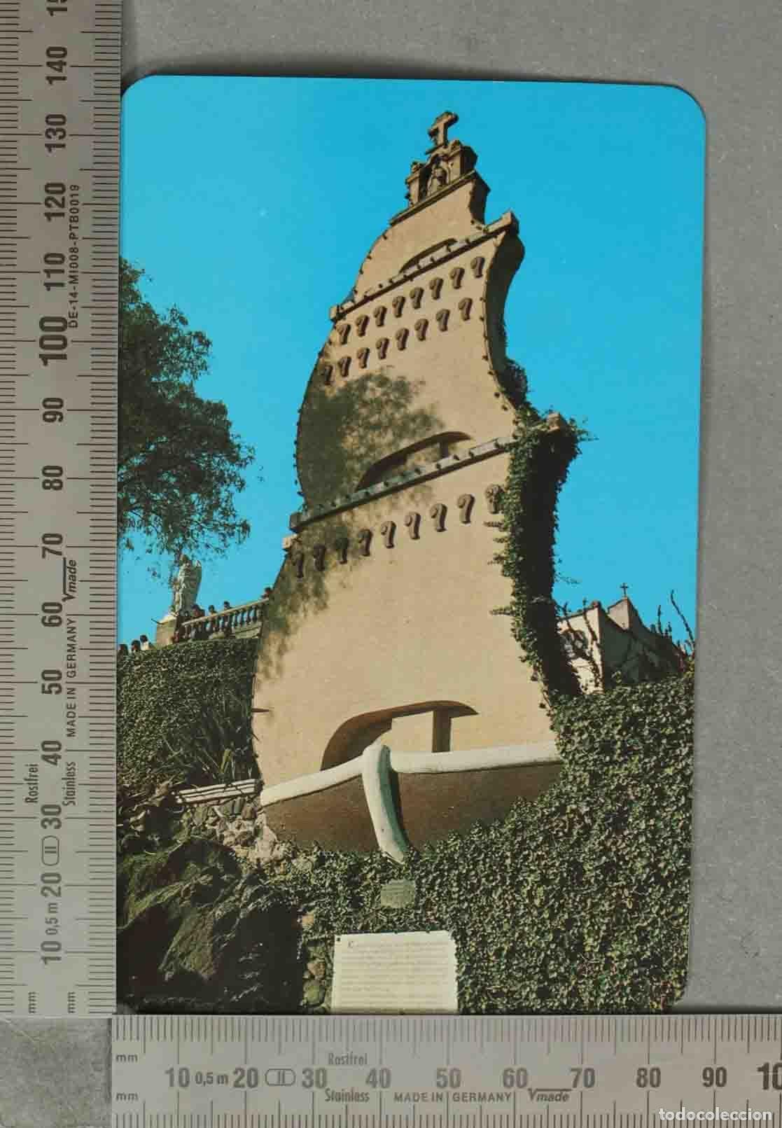 Postales: POSTAL. Bas&iacute;lica de Guadalupe - Barco del Ave Mar&iacute;a - Ciudad de M&eacute;xico