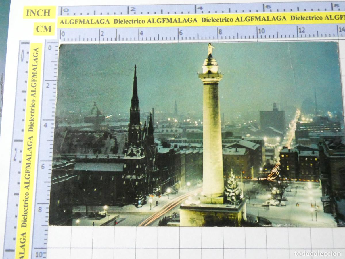 Postales: POSTAL DE ESTADOS UNIDOS. WASHINGTON MONUMENT BALTIMORE MARYLAND. 2585