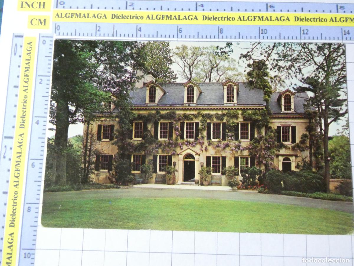 Postales: POSTAL DE ESTADOS UNIDOS. THE DU PONT FAMILY HOME HAGLEY MUSEUM WILMINGTON DELAWARE. 2599