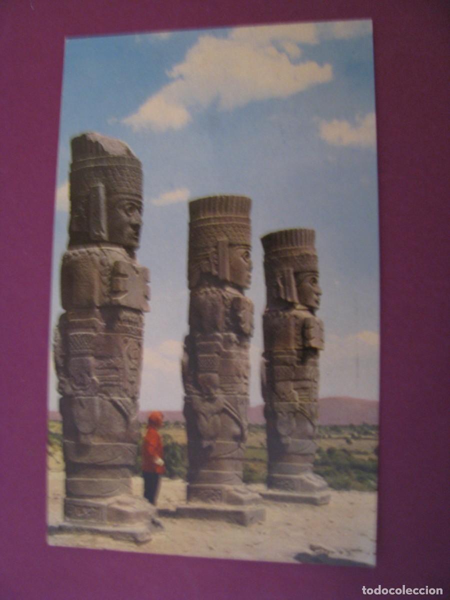 Postales: POSTAL DE MEXICO. COLOSOS DE TULA. CIRCULADA.