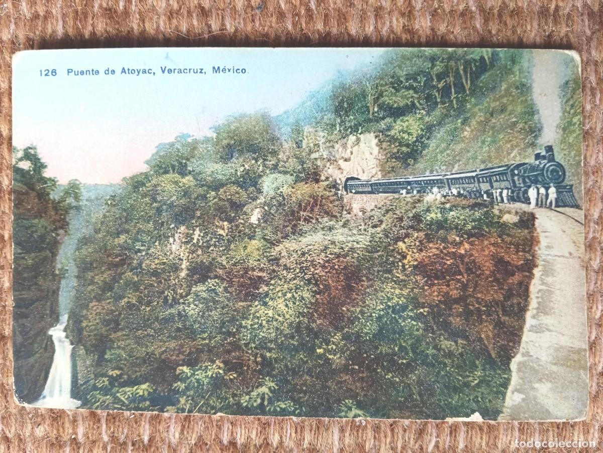 Postales: MEXICO - VERACRUZ - FERROCARRIL