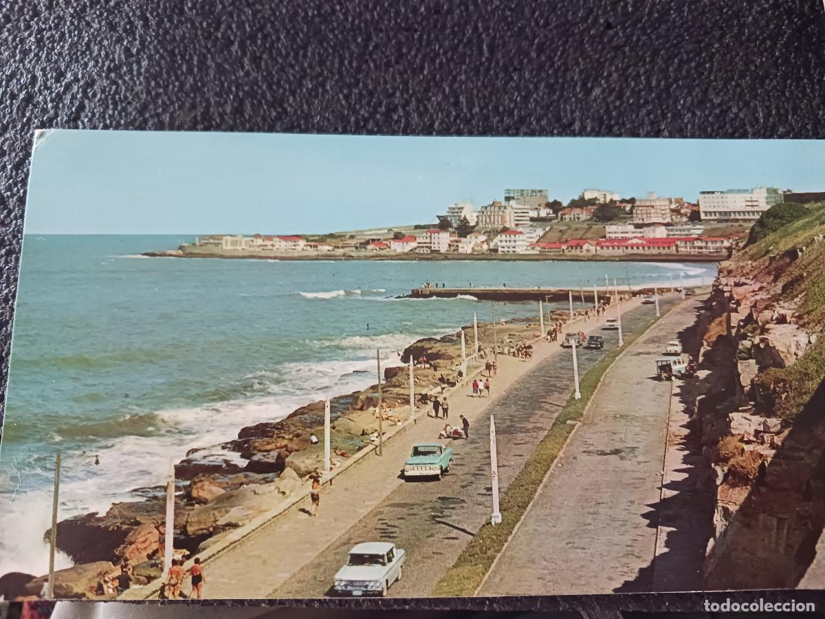 Postales: mar del plata, camino a playa de los ingleses, ed. bellas vistas, escrita, 18 x 10 cm.