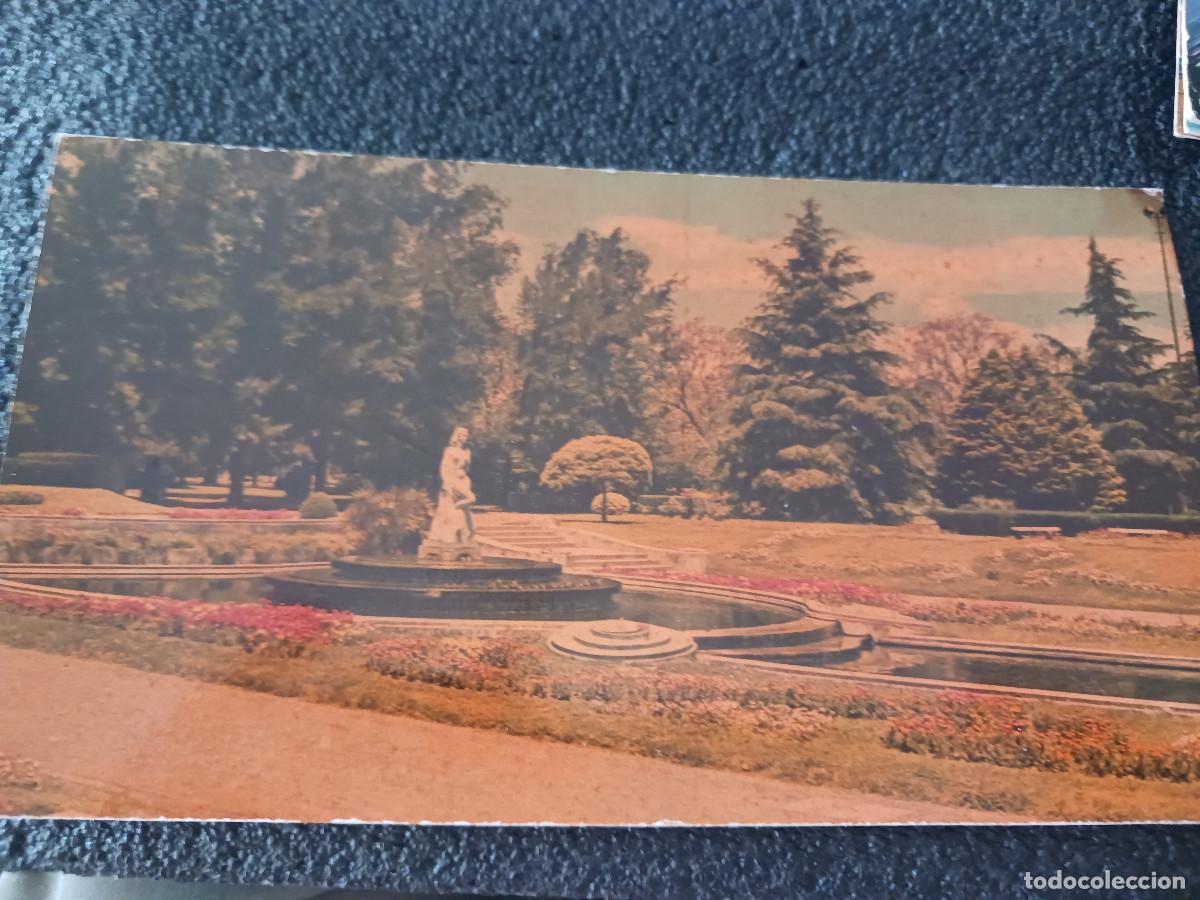 Postales: buenos aires, jardines en el parque palermo, ed. magrini, circulada 1970