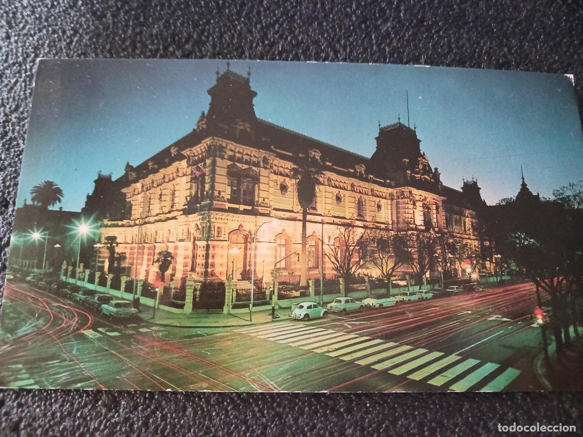 Postales: buenos aires, edificio de OSN, vista nocturna, ed. doble a