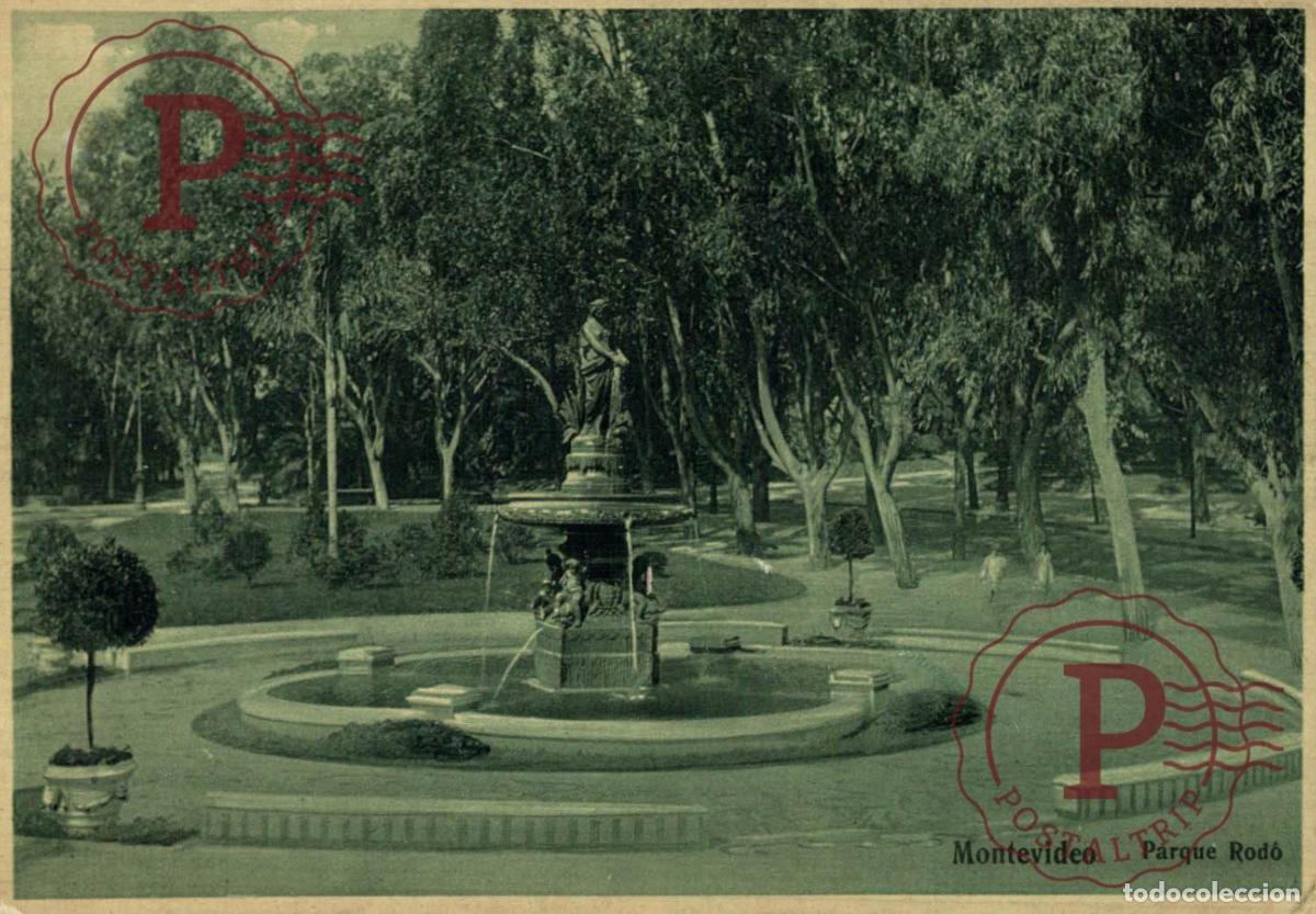 Postales: URUGUAY. MONTEVIDEO. PARQUE ROD&Oacute;.