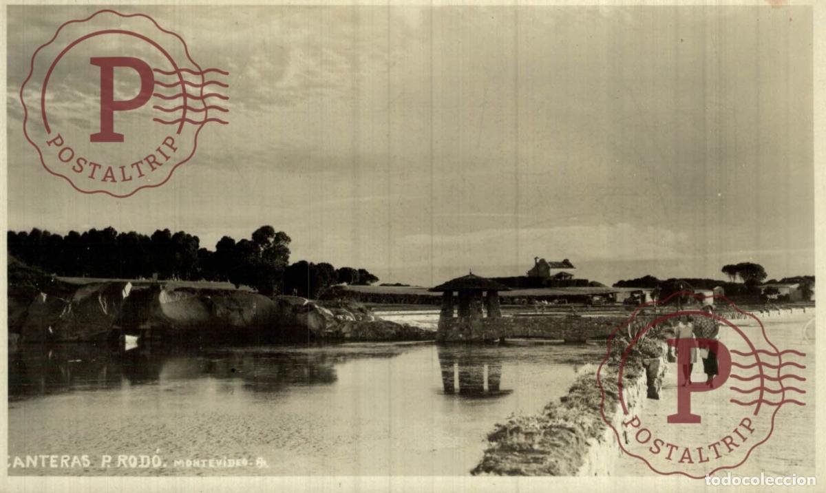 Postales: URUGUAY. CANTERAS P RODO. MONTEVIDEO. RPPC REAL PHOTO. FOTOGRAFICA.