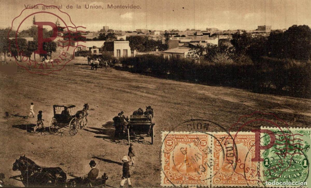 Postales: URUGUAY. MONTEVIDEO. VISTA GENERAL DE LA UNION.