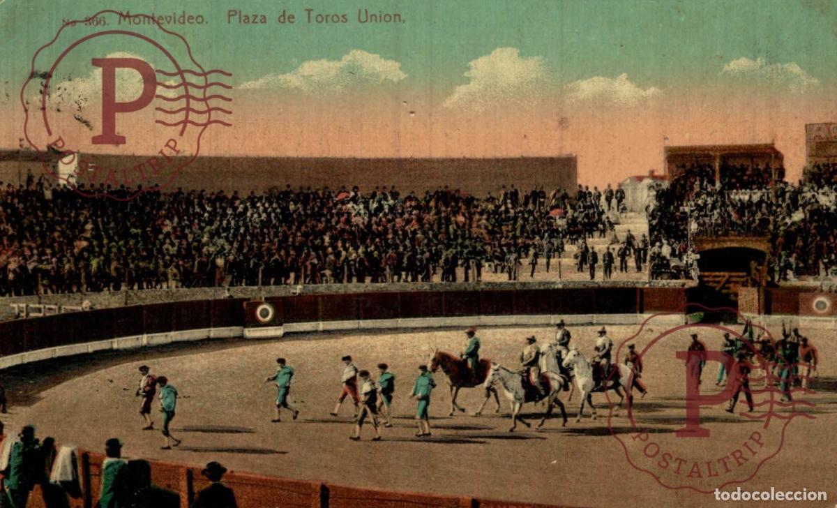 Postales: URUGUAY. MONTEVIDEO. PLAZA DE TOROS LA UNION.