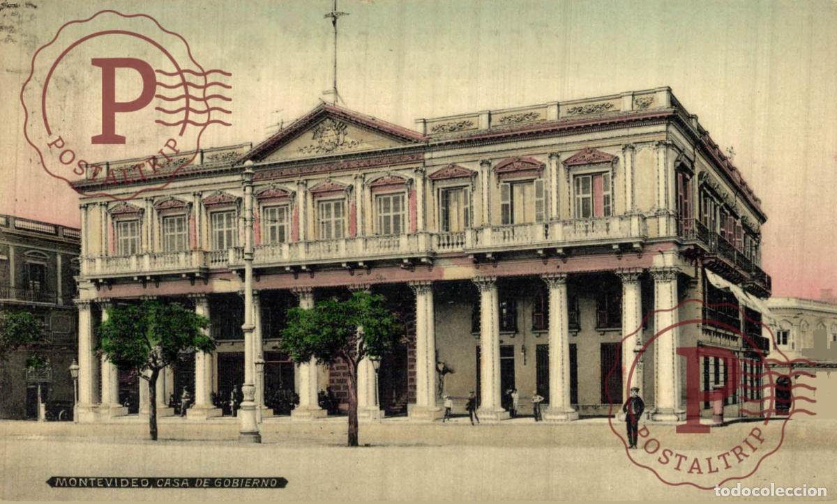 Postales: URUGUAY. MONTEVIDEO. CASA DE GOBIERNO.