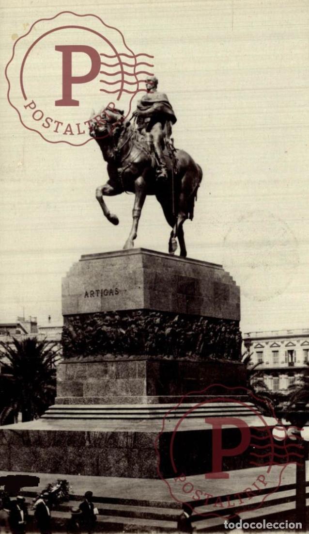 Postales: URUGUAY. MONTEVIDEO. MONUMENTO A ARTIGAS. RPPC. FOTOGRAFICA. REAL PHOTO.