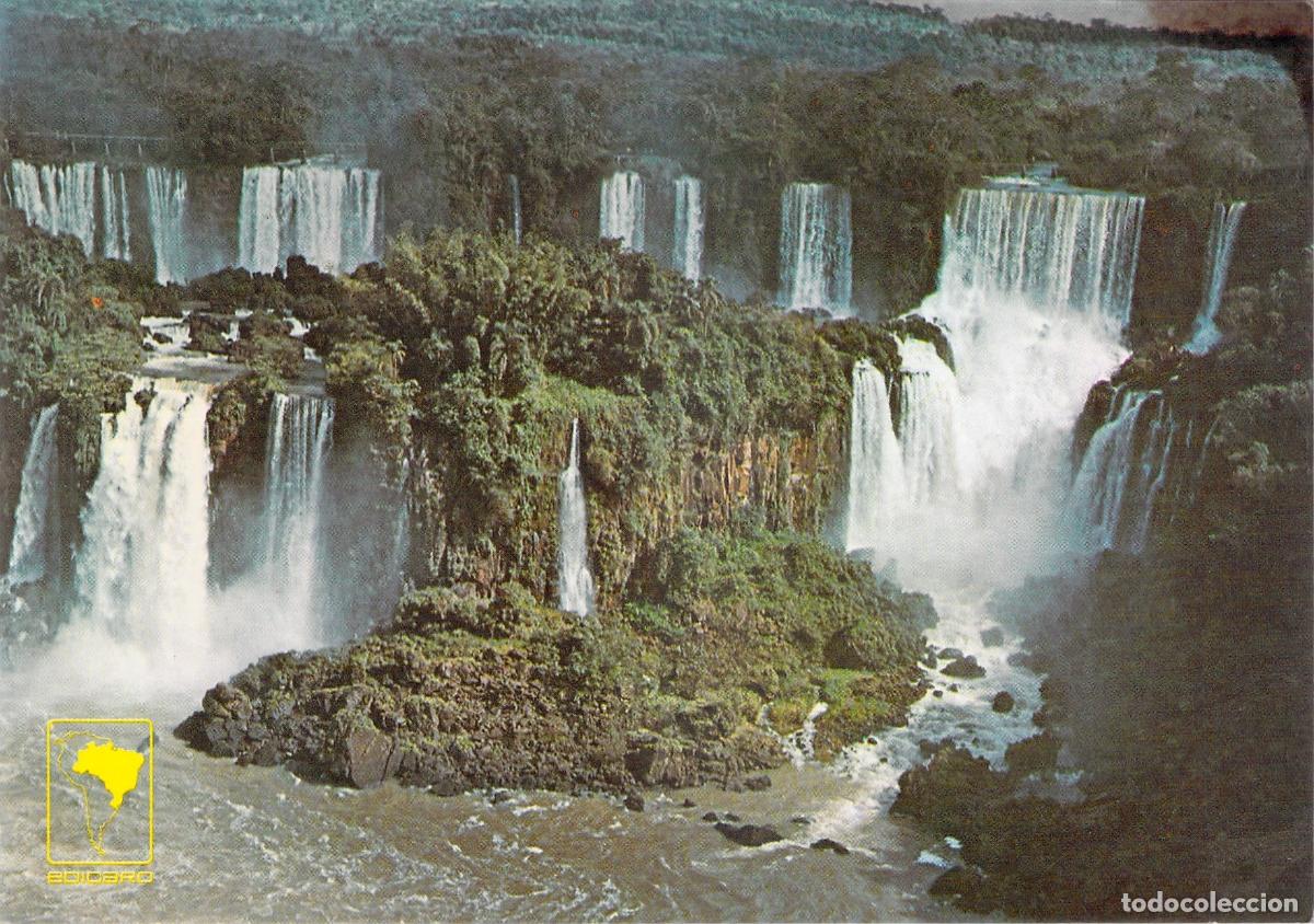 Postales: Postal Cataratas del Iguaz&uacute; Salto Bosetti Brasil