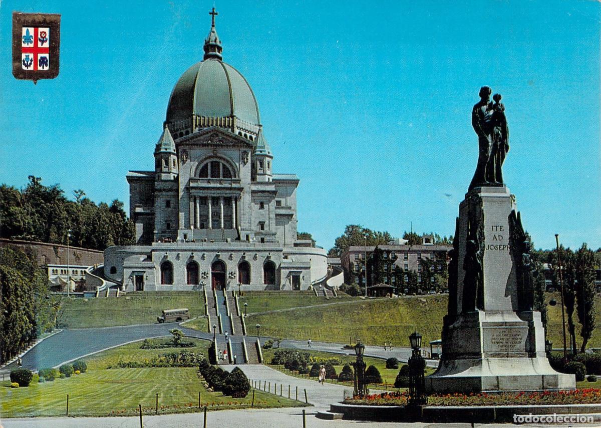 Postales: Postal Oratorio de San Jos&eacute; y Estatua en Montreal Quebec