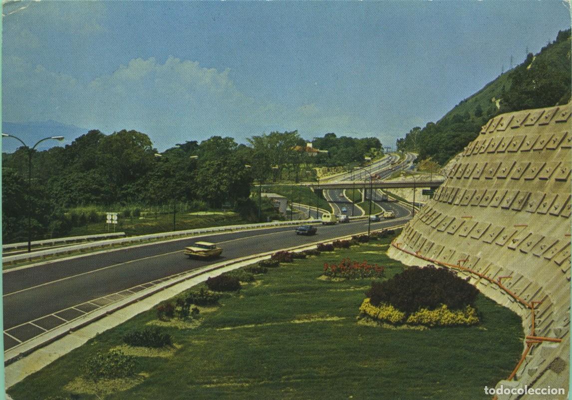 Postales: N&ordm; 230-CARACAS. Venezuela. Avenida Boyac&aacute; (cota 1.000). Escrita en 1975