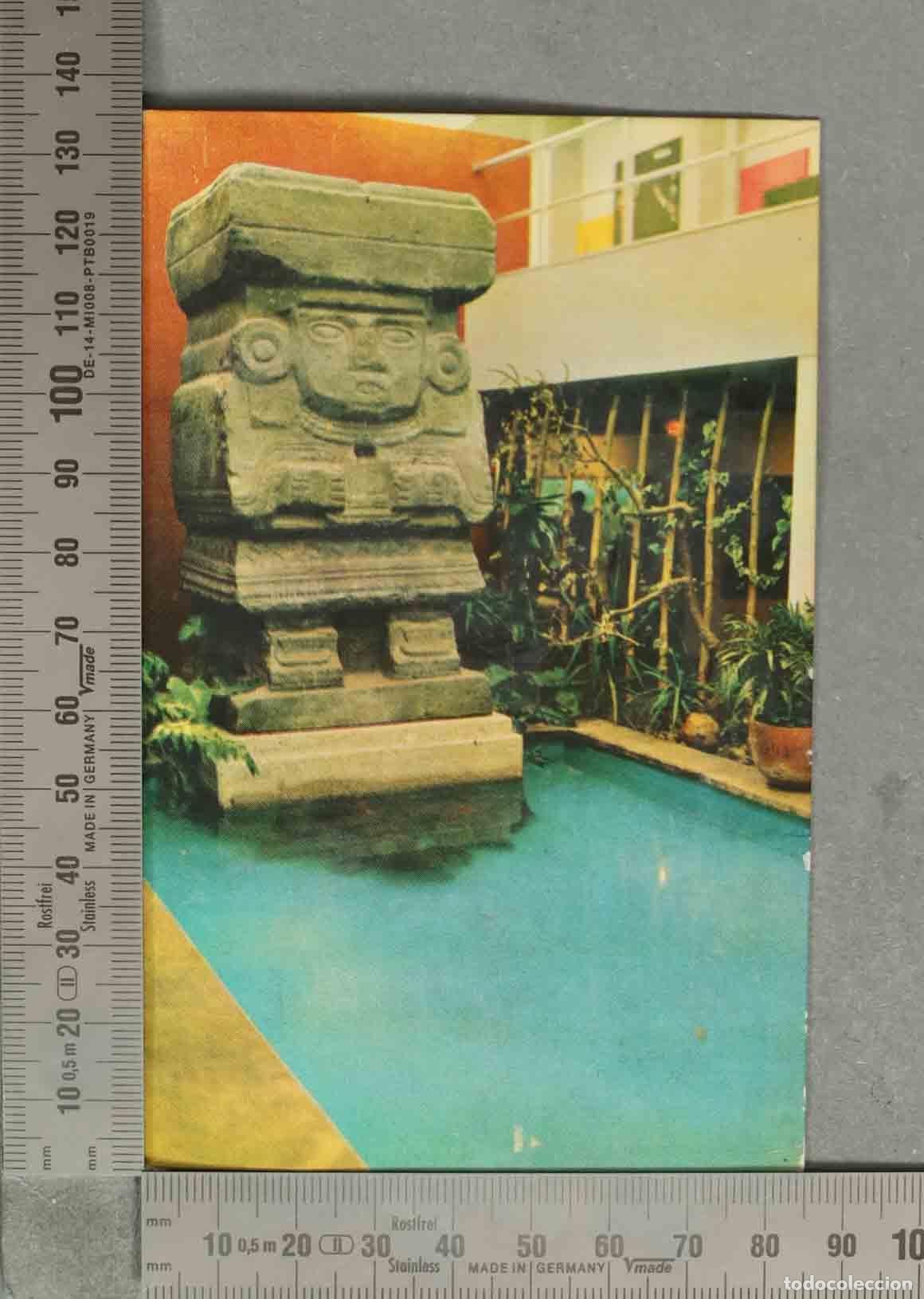 Postales: POSTAL. Diosa del agua Chalchiuhtlicue - Teotihuac&aacute;n