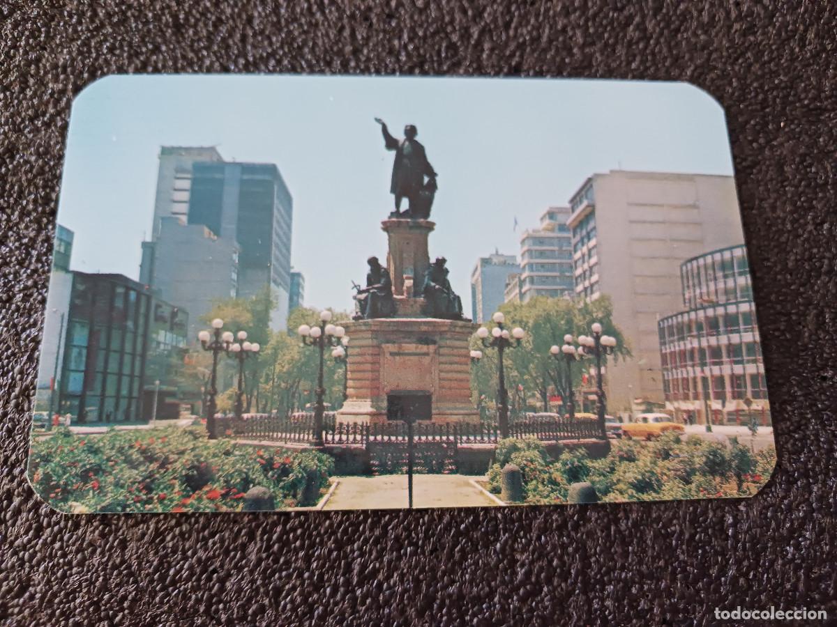 Postales: mexico D.F. estatua de colon, escrita 1968
