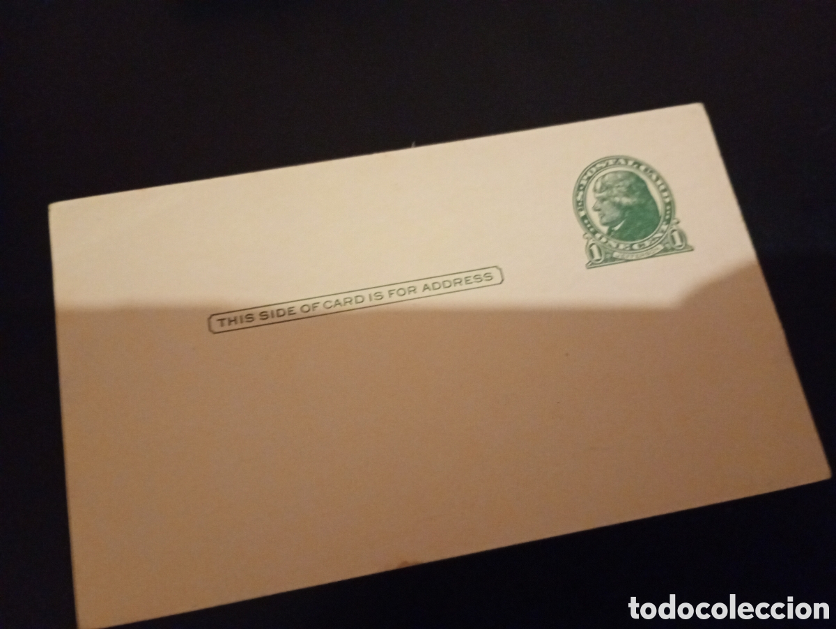 Postales: Postal Estados Unidos