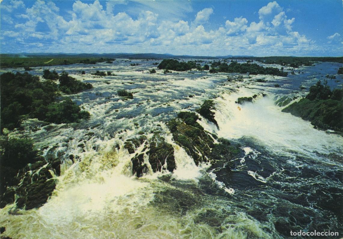 Postales: VENEZUELA. R&iacute;o Caron&iacute;. Salto de la Llovizna. Sin circular. FOTO K. WEIDMANN
