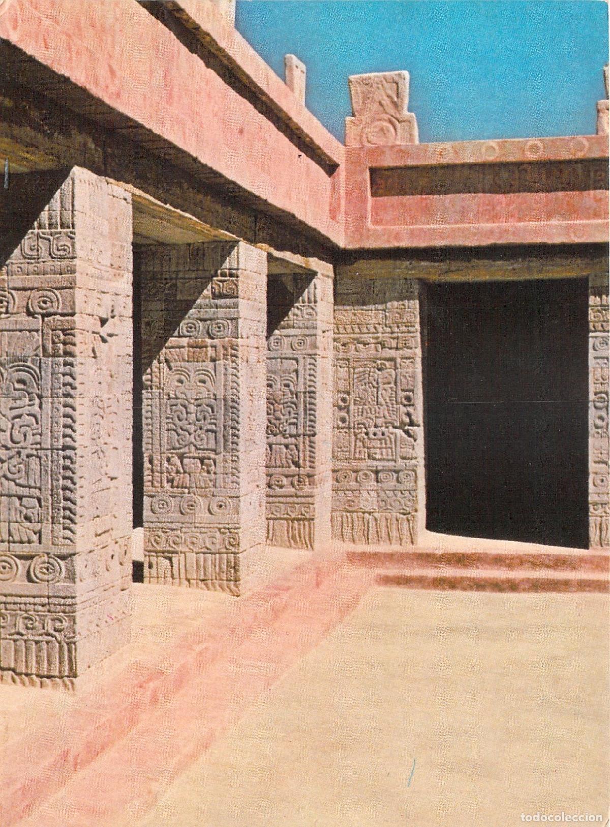 Postales: Postal Palacio de Quetzalpap&aacute;lotl en Teotihuac&aacute;n M&eacute;xico
