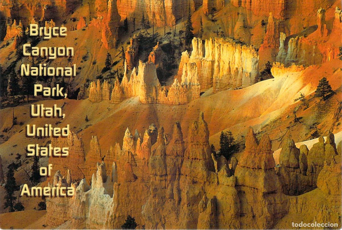 Postales: Postal Parque Nacional Bryce Canyon Utah Estados Unidos