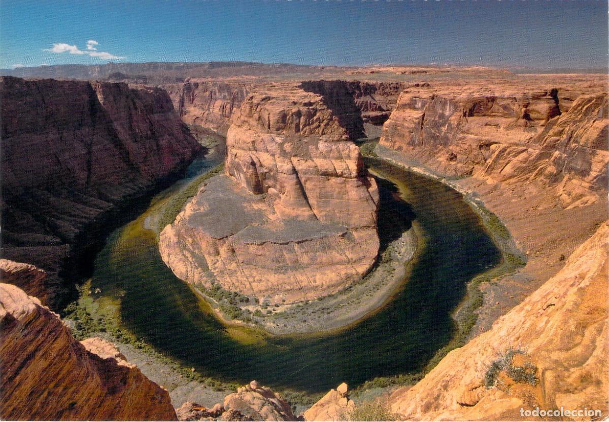 Postales: Postal de Horseshoe Bend en el R&iacute;o Colorado Arizona