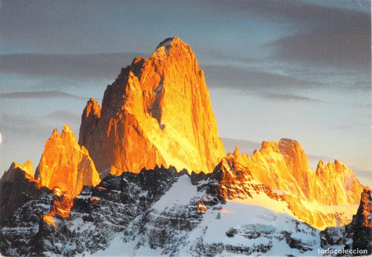 Postales: Postal del Cerro Fitz Roy en Parque Nacional Los Glaciares, Argentina