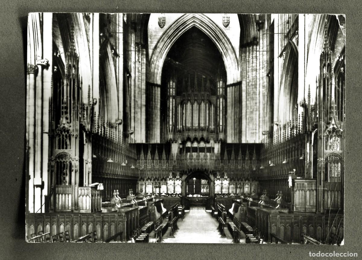 Postales: POSTAL CIRCULADA YORK MINISTER EDITA GFO