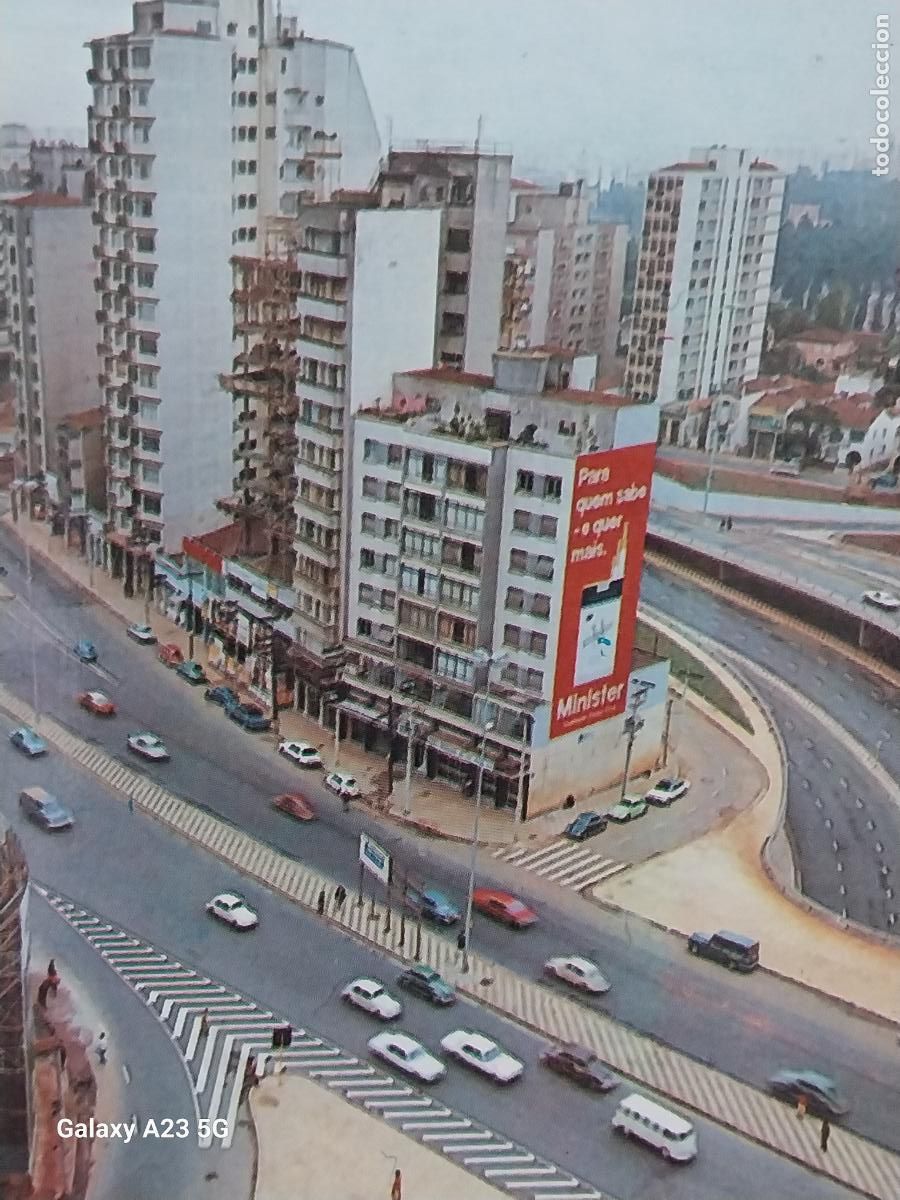 Postales: SAO PAULO RUA CONSOLA&Ccedil;AO AV PAULISTA ED GRAFICA GRAUNA 37 ESCRITA A&Ntilde;OS 80