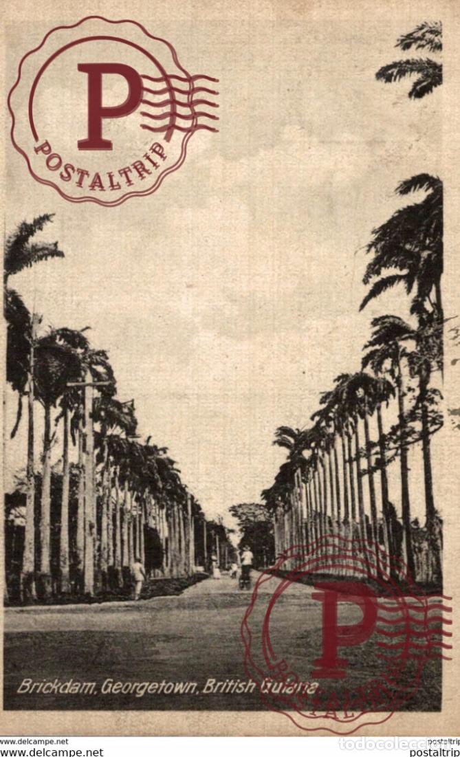 Postales: BRICKDAM GEORGETOWN BRITISH GUIANA GUYANE BRITANNIQUE GUAYANA