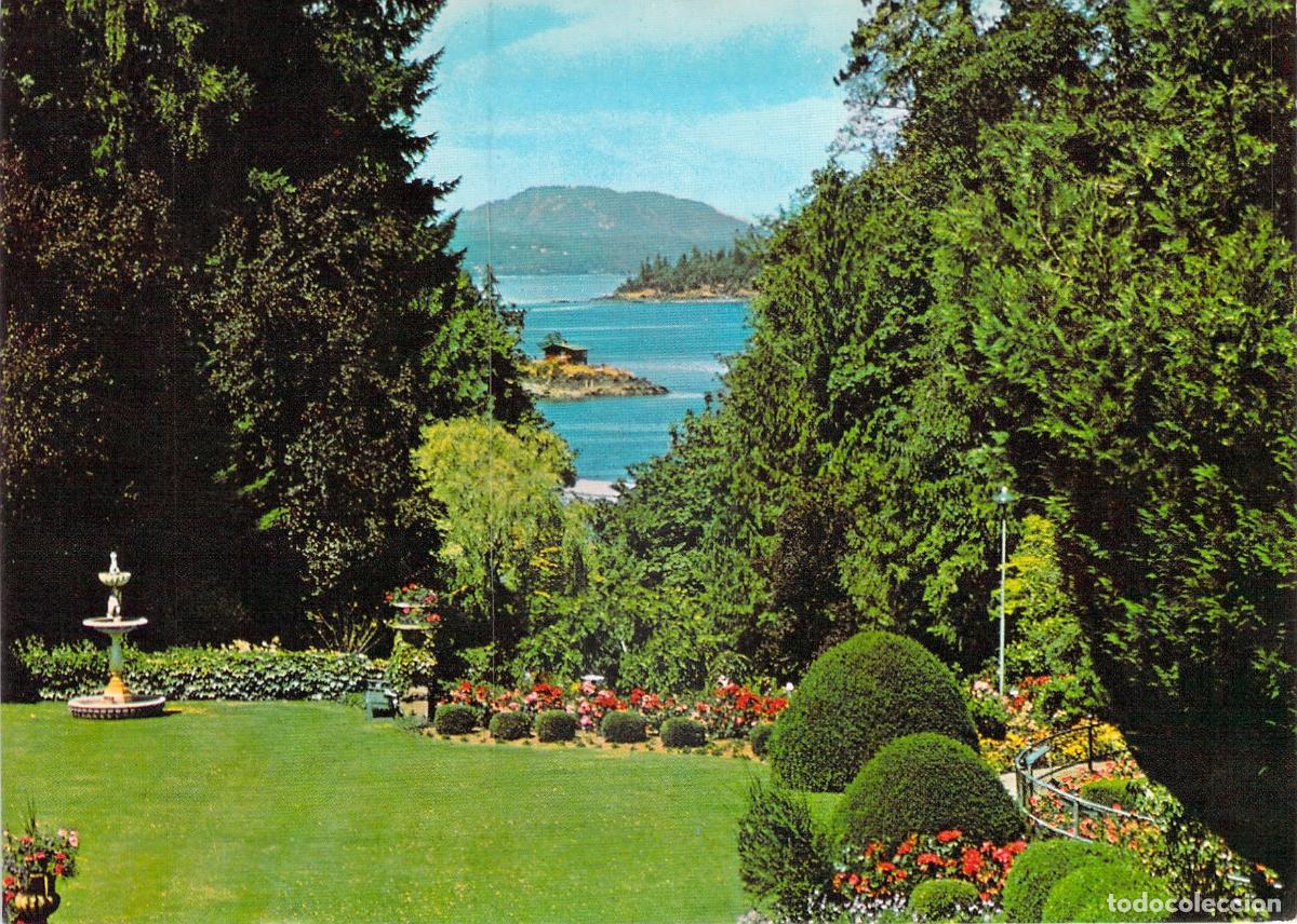 Postales: Postal de los Jardines Butchart en Victoria Columbia Brit&aacute;nica