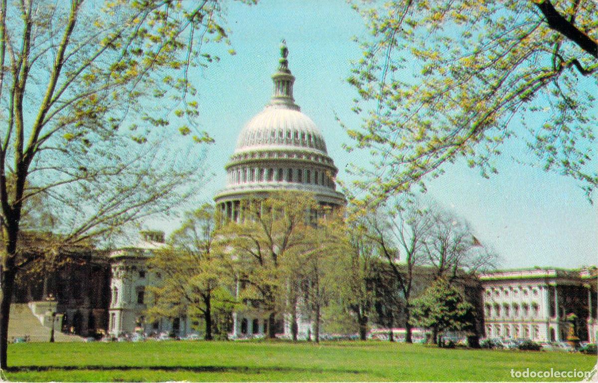 Postales: Postal del Capitolio de los Estados Unidos en Washington D.C.