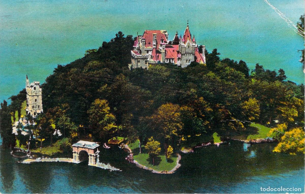 Postales: Postal de Vista A&eacute;rea del Castillo Boldt en Thousand Islands