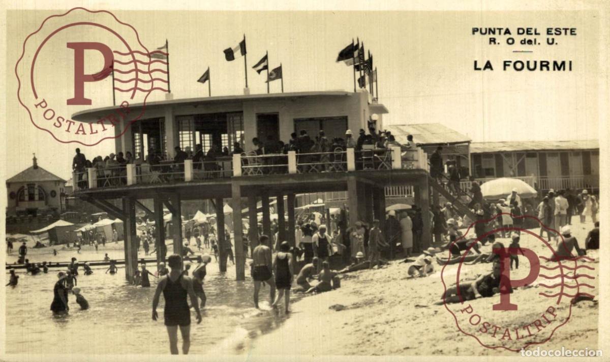 Postkarten: URUGUAY. PUNTA DEL ESTE. LA FOURMI. RPPC FOTOGRAFICA