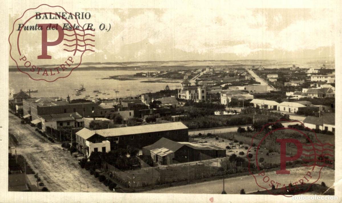 Postkarten: URUGUAY. PUNTA DEL ESTE. BALNEARIO. RPPC FOTOGRAFICA