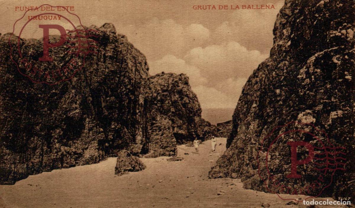 Postales: URUGUAY. PUNTA DEL ESTE. GRUTA DE LA BALLENA