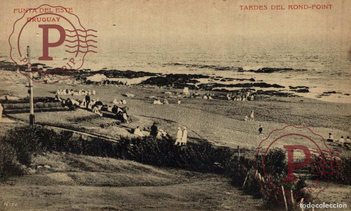 Postales: URUGUAY. PUNTA DEL ESTE. TARDES DEL ROND-POINT