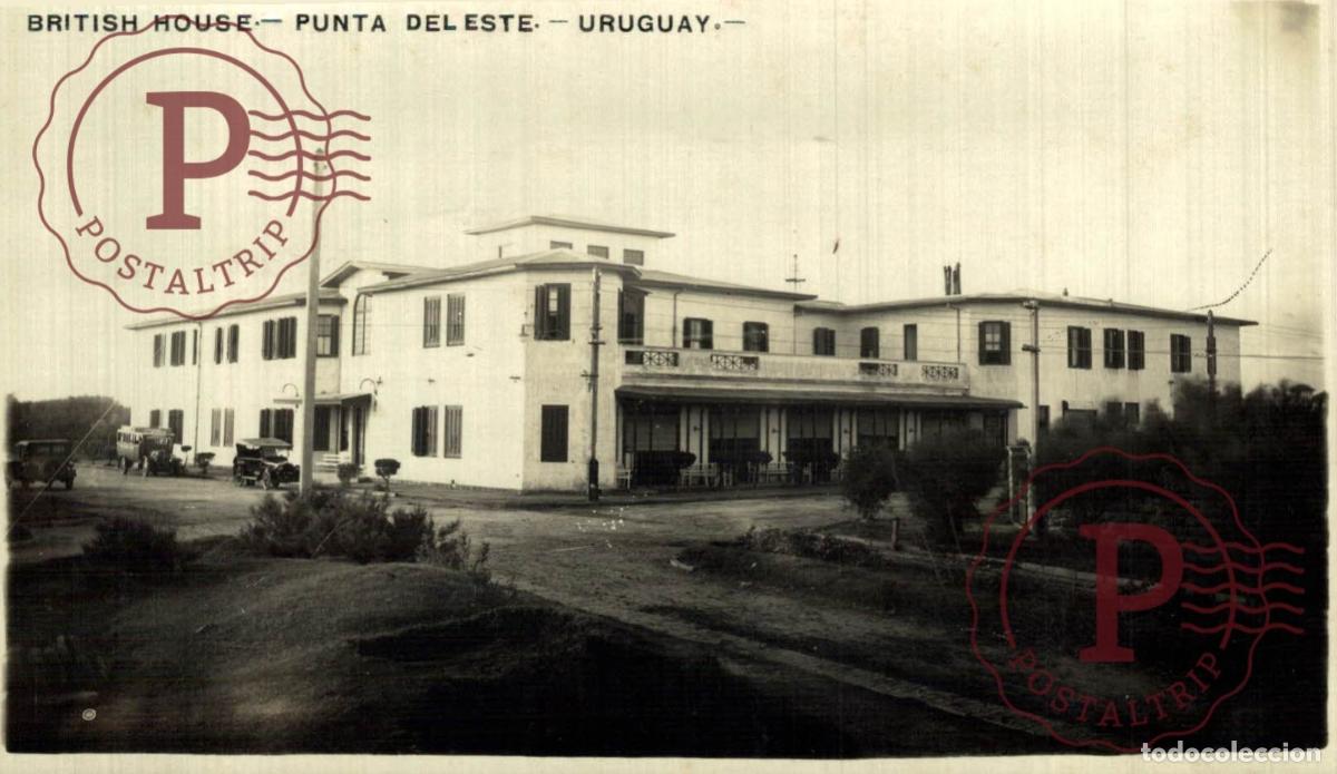 Postales: URUGUAY. PUNTA DEL ESTE. BRITISH HOUSE RPPC FOTOGRAFICA