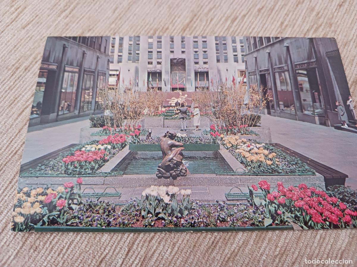 Postales: rockefeller center chanel garden