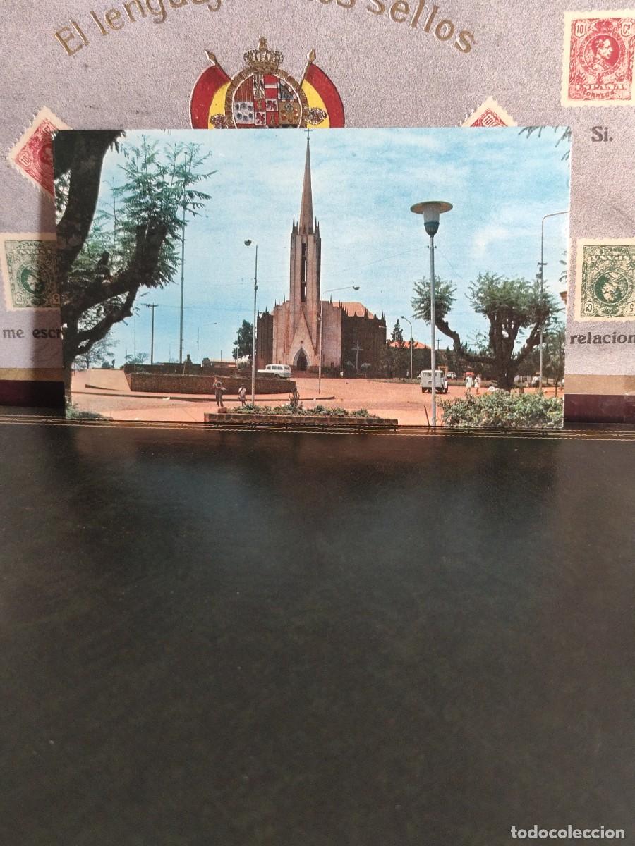 Postales: P5993 Postal Argentina Obera (Misiones ) Iglesia de San Antonio. Industria Argentina