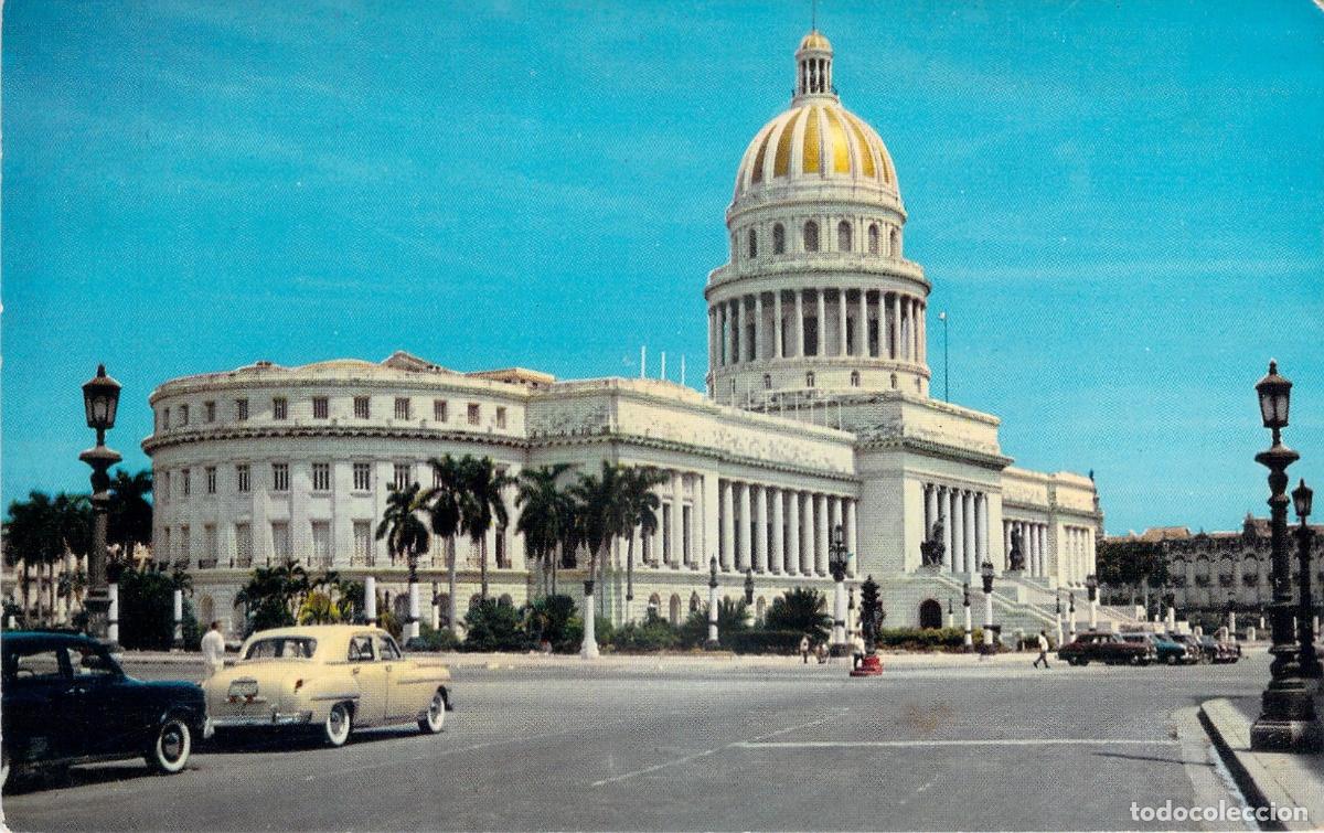 Postales: Postal del Capitolio Nacional de La Habana, Cuba