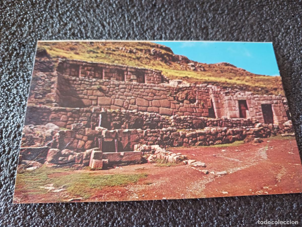 Postales: tambomachay, ba&ntilde;o incaico, circulada 1969