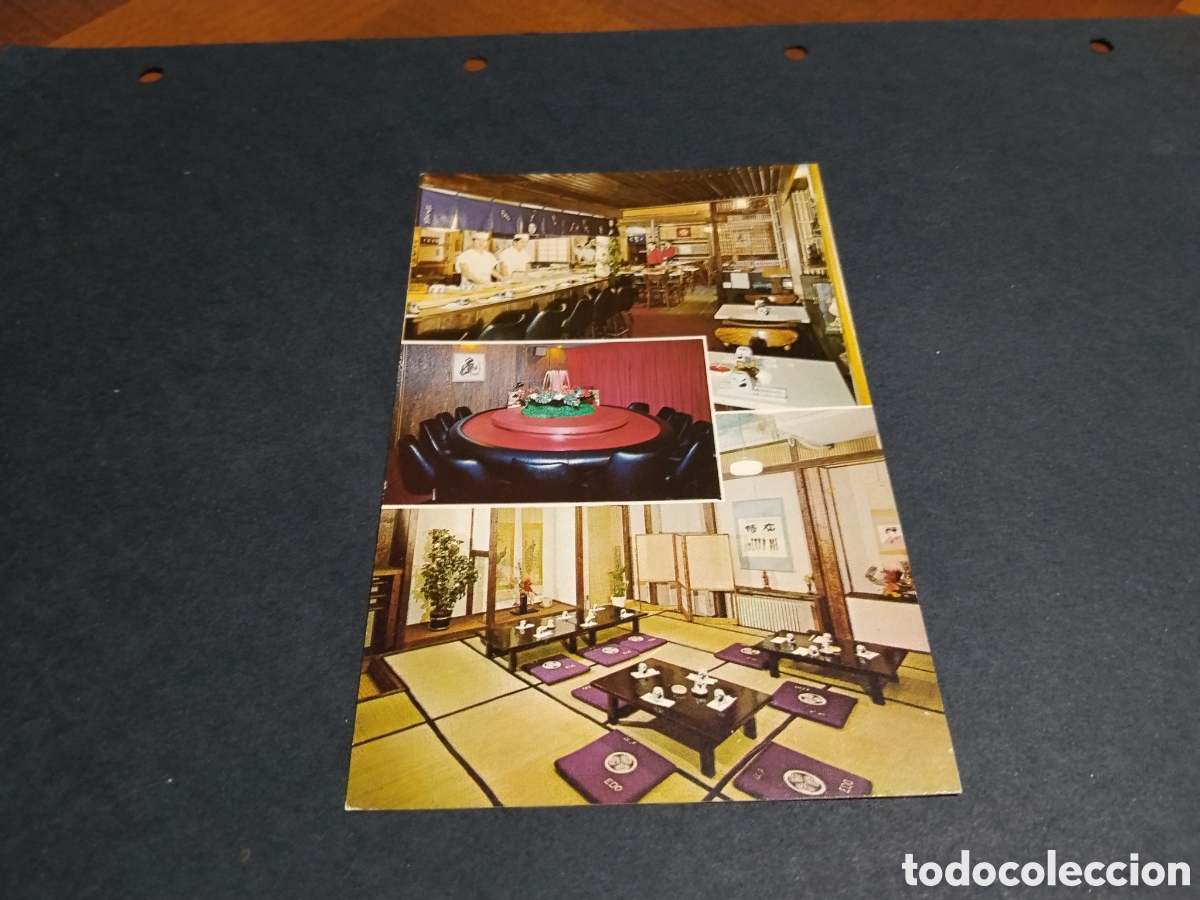 Postales: Postal EDO restaurante cocina japonesa