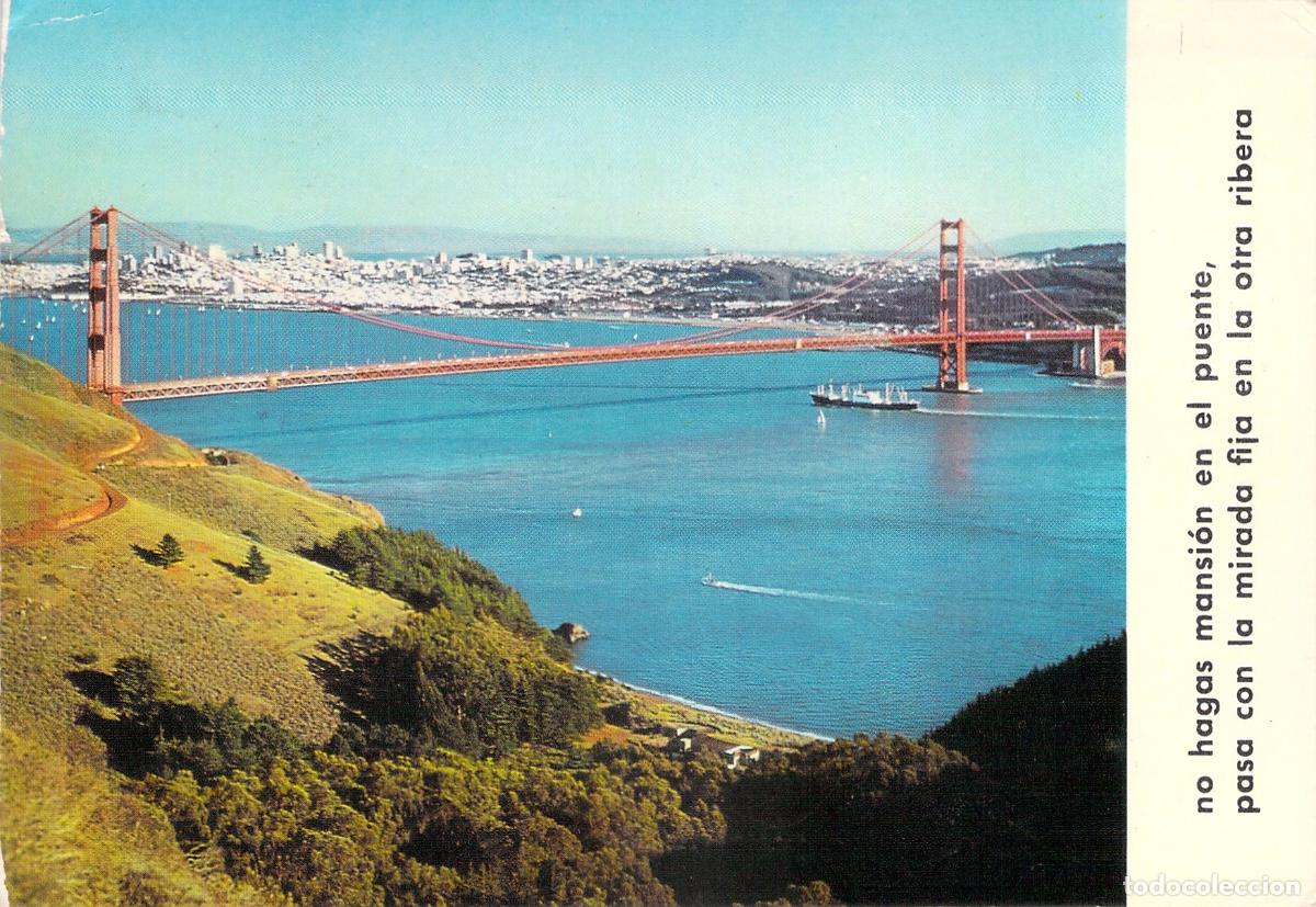 Postales: Postal del Puente Golden Gate en San Francisco